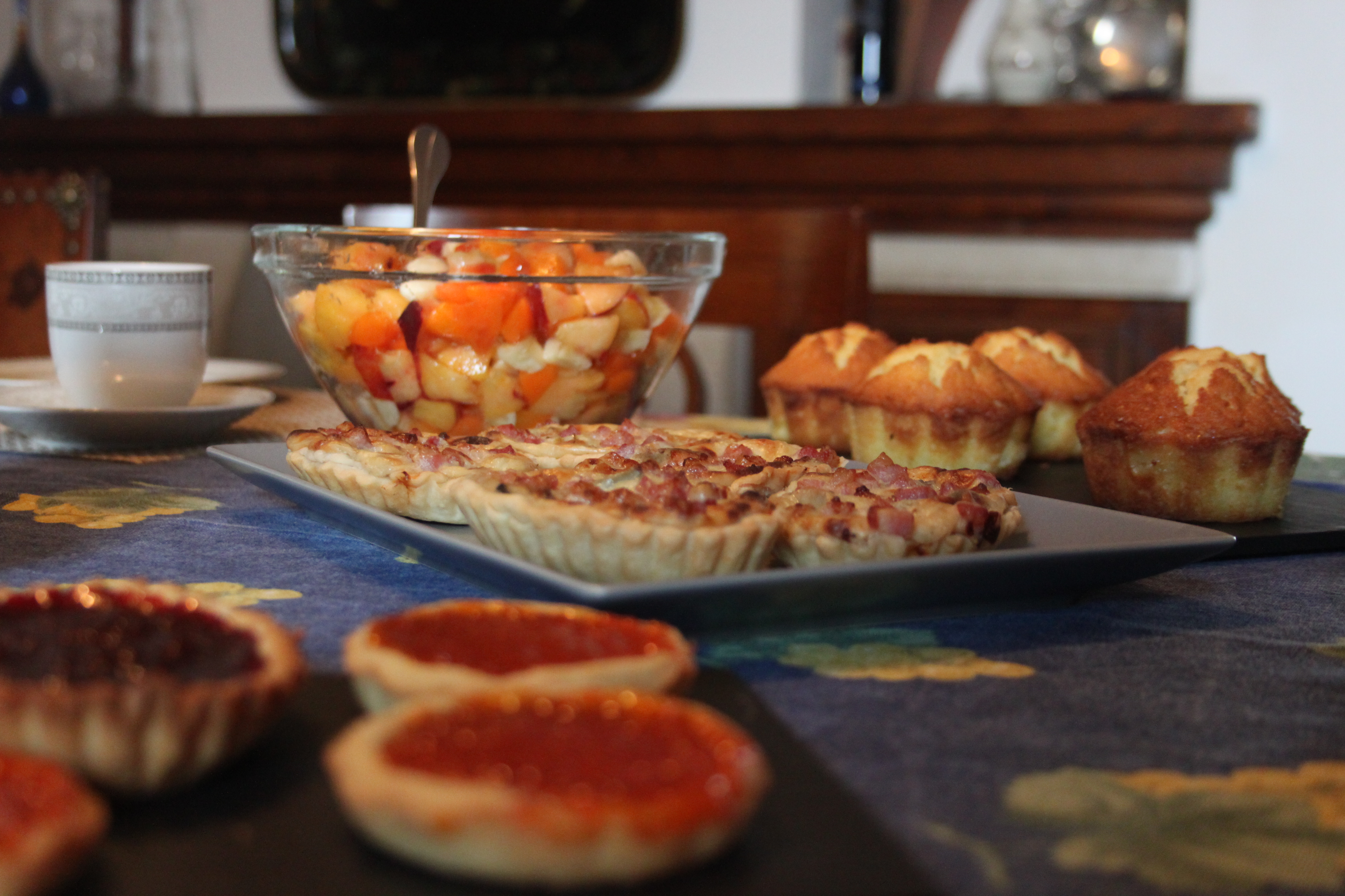 Breakfast served fresh