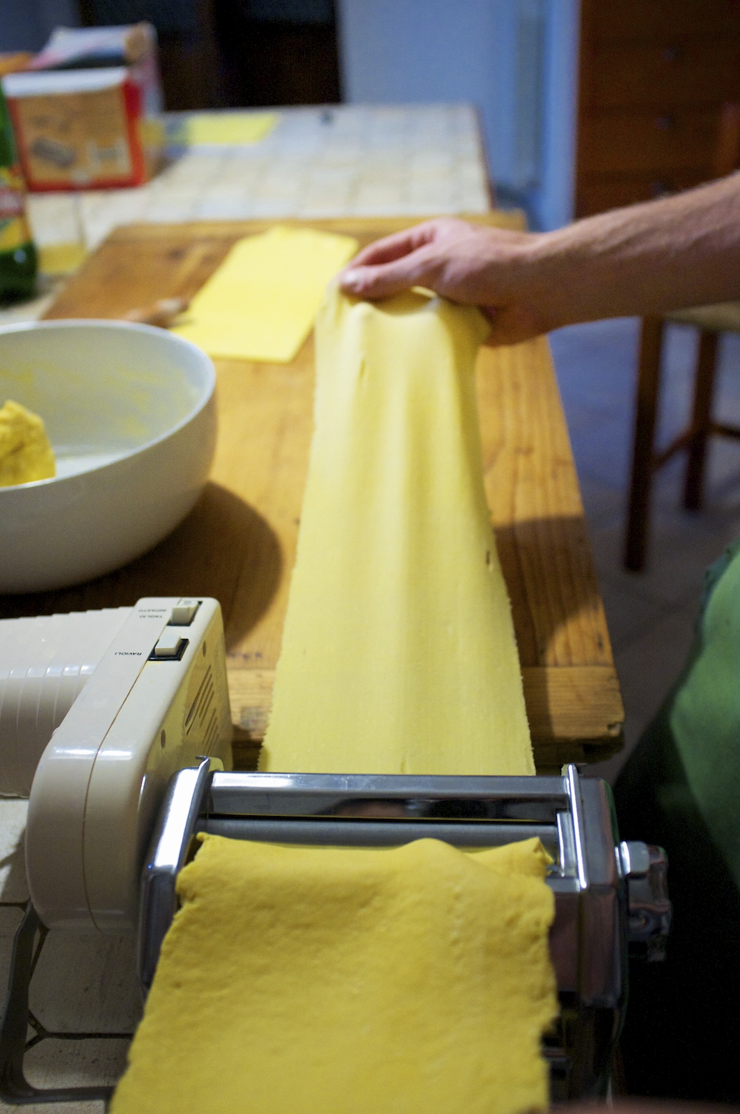 Traditional pasta techniques